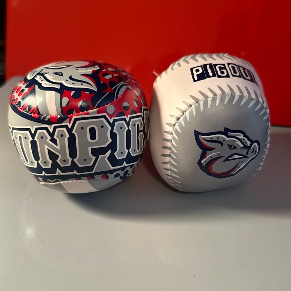Iron Pigs plush baseball
